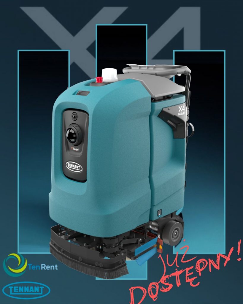 Tennant X4 ROVR już w Polsce!🤖 - Tenrent polska Tennant X4 ROVR już w Polsce!🤖