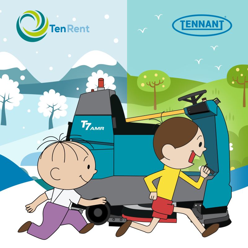 Wiosenne porządki z autonomicznymi maszynami Tennant! - Tenrent polska Wiosenne porządki z autonomicznymi maszynami Tennant!